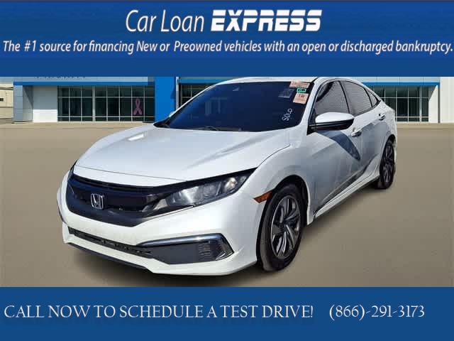 Used 2019  Honda Civic Sedan 4d LX CVT at CarloanExpress.Com near Hampton, VA