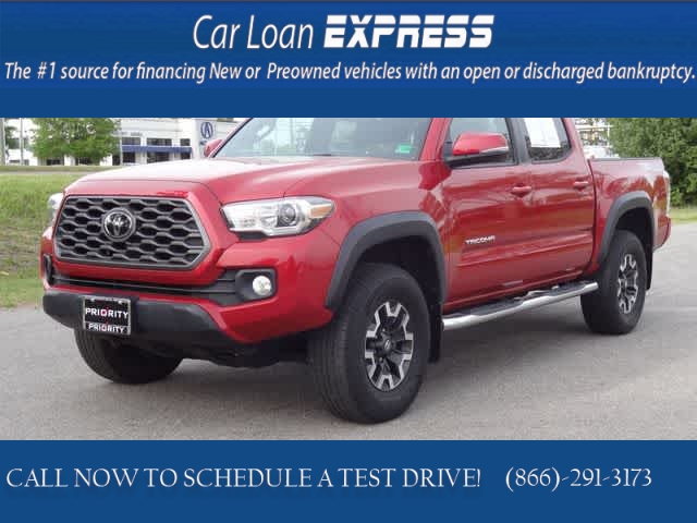 Used 2021  Toyota Tacoma 4WD Double Cab 5' Bed V6 &lpar;Natl&rpar; at CarloanExpress&period;Com near Hampton&comma; VA