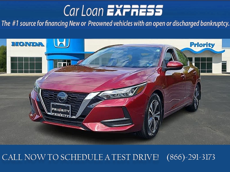 Used 2021  Nissan Sentra SV CVT at CarloanExpress&period;Com near Hampton&comma; VA