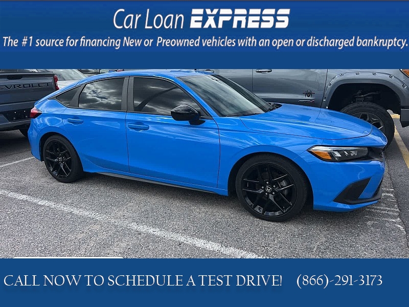 Used 2024  Honda Civic Hatchback Sport CVT at CarloanExpress&period;Com near Hampton&comma; VA
