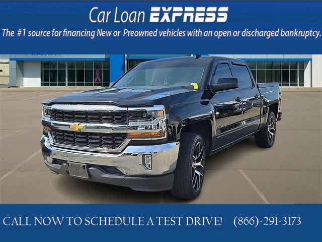 Used 2018  Chevrolet Silverado 1500 2WD Crew Cab 143.5" LT w/1LT at CarloanExpress.Com near Hampton, VA