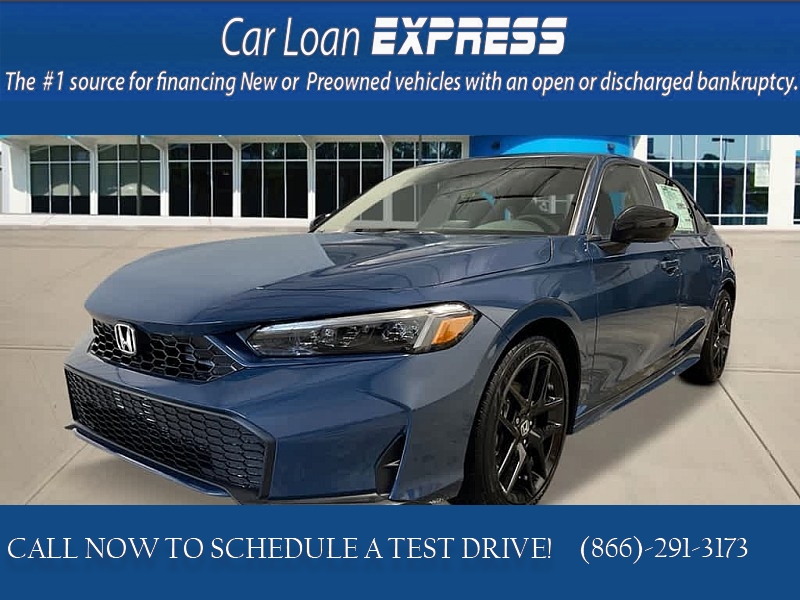 New 2026  Honda Civic Sedan Hybrid Sport CVT at CarloanExpress&period;Com near Hampton&comma; VA