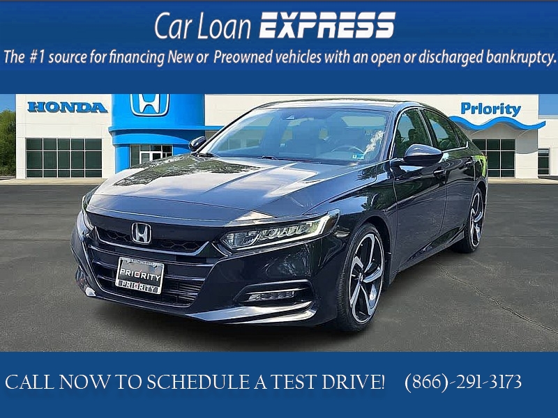 Used 2018  Honda Accord Sedan 4d Sport 1&period;5L CVT at CarloanExpress&period;Com near Hampton&comma; VA