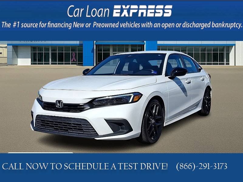 Used 2023  Honda Civic Sedan Sport CVT at CarloanExpress&period;Com near Hampton&comma; VA