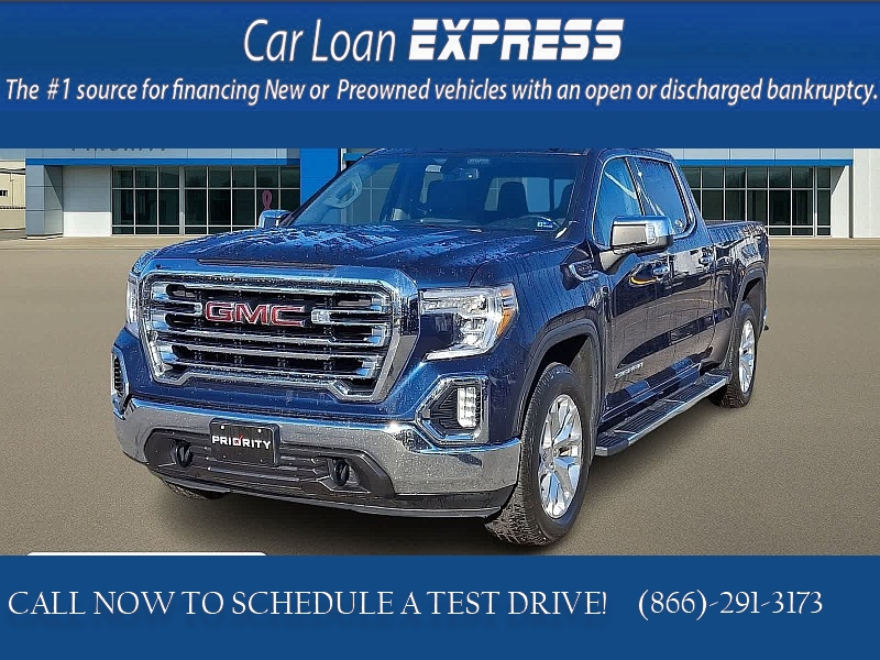 Used 2021  GMC Sierra 1500 4WD Crew Cab 157" SLT at CarloanExpress&period;Com near Hampton&comma; VA