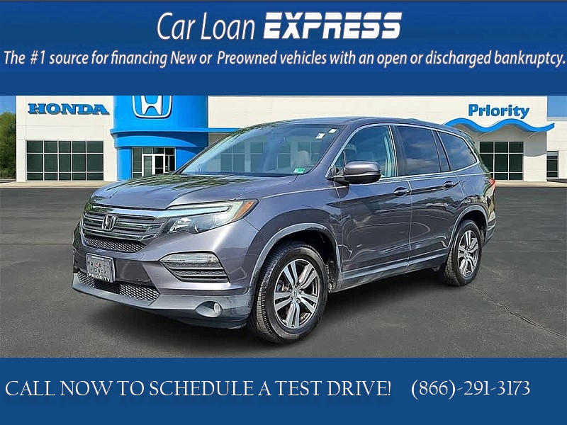 Used 2016  Honda Pilot 4d SUV FWD EX-L w/RES at CarloanExpress.Com near Hampton, VA