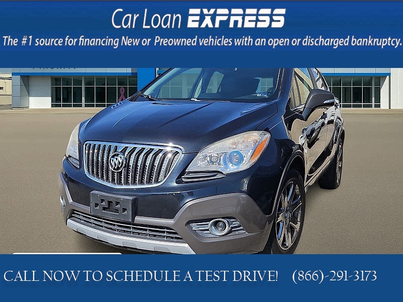Used 2014  Buick Encore 4d SUV AWD Leather at CarloanExpress&period;Com near Hampton&comma; VA