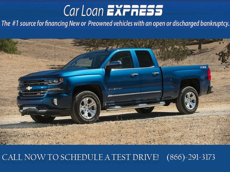 Used 2018  Chevrolet Silverado 1500 4WD Double Cab Custom at CarloanExpress.Com near Hampton, VA