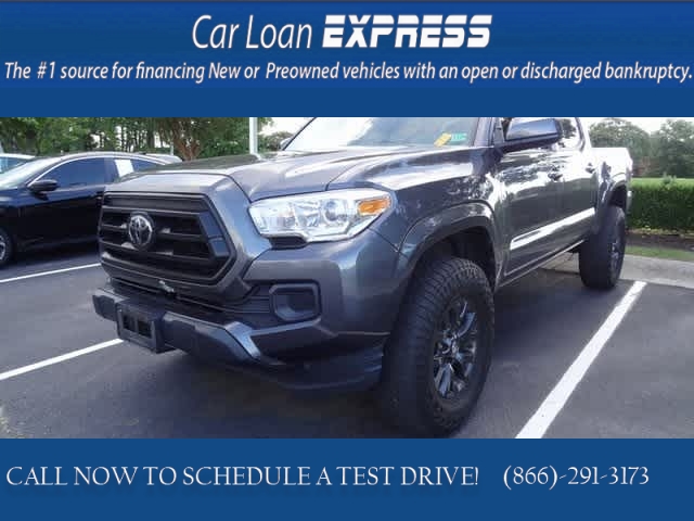 Used 2022  Toyota Tacoma 2WD Double Cab 5' Bed I4 AT (Natl) at CarloanExpress.Com near Hampton, VA