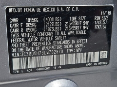 Used 2020  Honda HR-V 4d SUV FWD EX-L at CarloanExpress&period;Com near Hampton&comma; VA