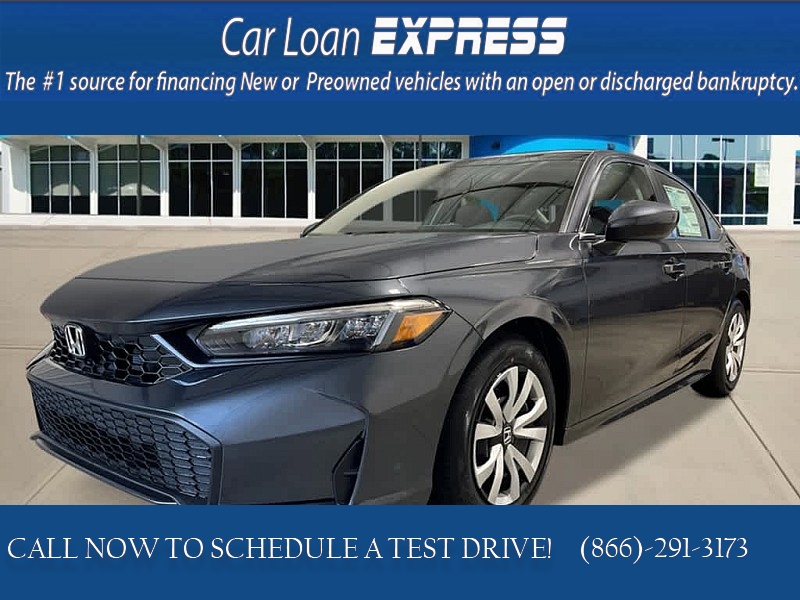 New 2026  Honda Civic Sedan LX CVT at CarloanExpress.Com near Hampton, VA