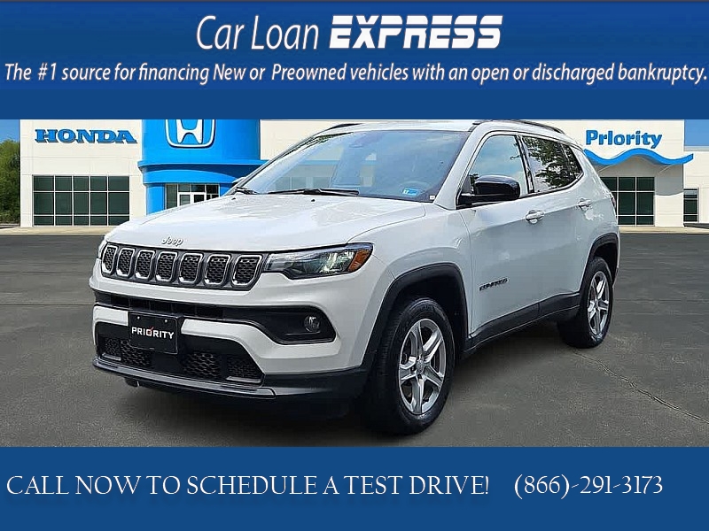 Used 2023  Jeep Compass Latitude 4x4 at CarloanExpress&period;Com near Hampton&comma; VA