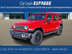 Used 2025  Jeep Wrangler 4xe Sahara 4x4 at CarloanExpress&period;Com near Hampton&comma; VA