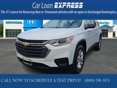 Used 2018  Chevrolet Traverse 4d SUV FWD LS w&sol;1LS at CarloanExpress&period;Com near Hampton&comma; VA