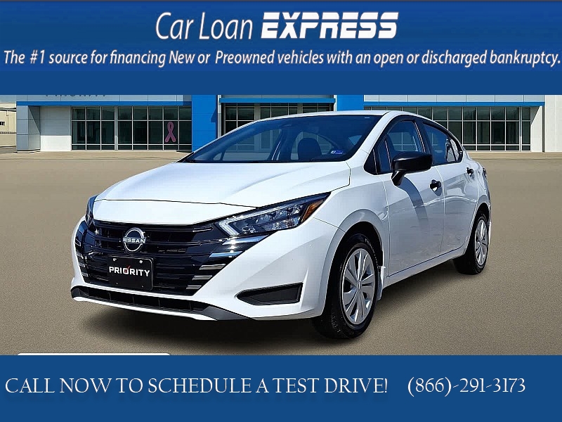 Used 2025  Nissan Versa S CVT at CarloanExpress&period;Com near Hampton&comma; VA