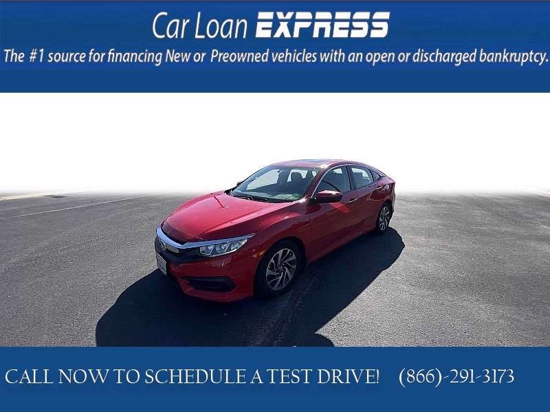 Used 2018  Honda Civic Sedan 4d EX at CarloanExpress.Com near Hampton, VA