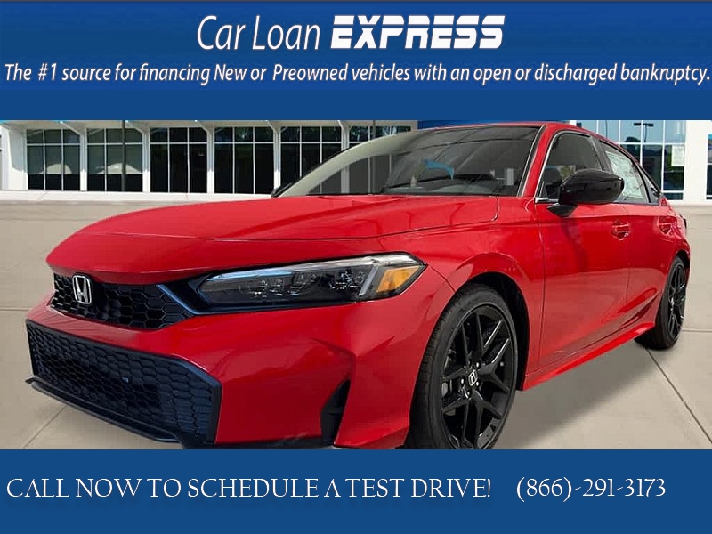 New 2026  Honda Civic Sedan Sport CVT at CarloanExpress&period;Com near Hampton&comma; VA