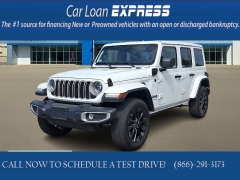 Used 2025  Jeep Wrangler 4xe Sahara 4x4 at CarloanExpress&period;Com near Hampton&comma; VA