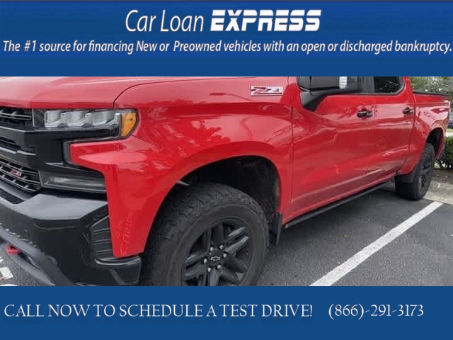 Used 2019  Chevrolet Silverado 1500 4WD Crew Cab 147" LT Trail Boss at CarloanExpress.Com near Hampton, VA