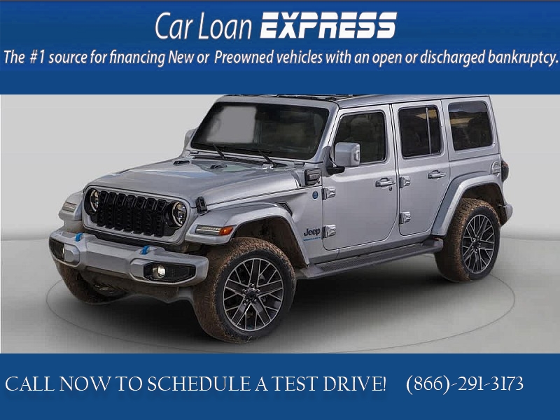 Used 2025  Jeep Wrangler 4xe Sahara 4x4 at CarloanExpress&period;Com near Hampton&comma; VA