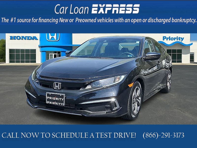 Used 2020  Honda Civic Sedan 4d LX CVT at CarloanExpress&period;Com near Hampton&comma; VA