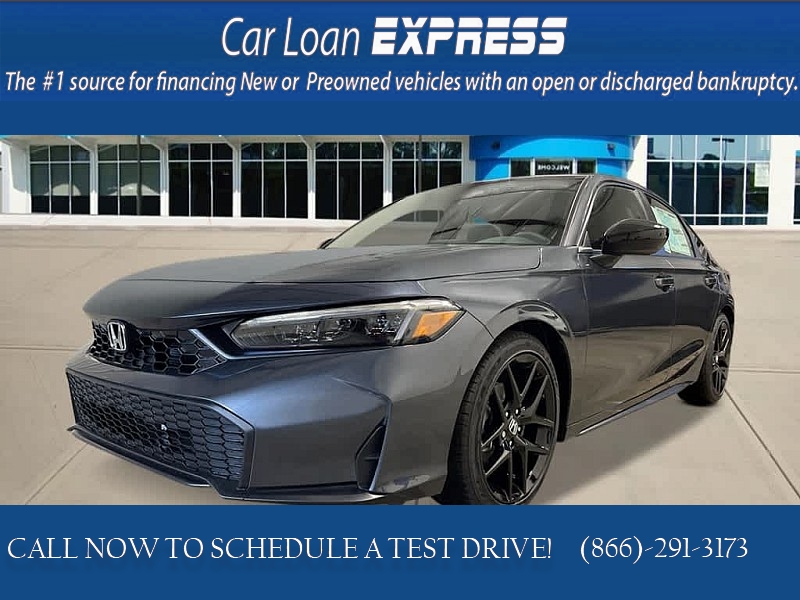 New 2026  Honda Civic Hatchback Sport CVT at CarloanExpress&period;Com near Hampton&comma; VA