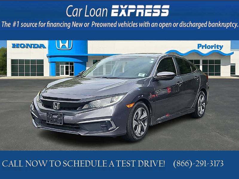 Used 2019  Honda Civic Sedan 4d LX CVT at CarloanExpress&period;Com near Hampton&comma; VA