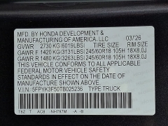 New 2026  Honda Ridgeline RTL AWD at CarloanExpress&period;Com near Hampton&comma; VA