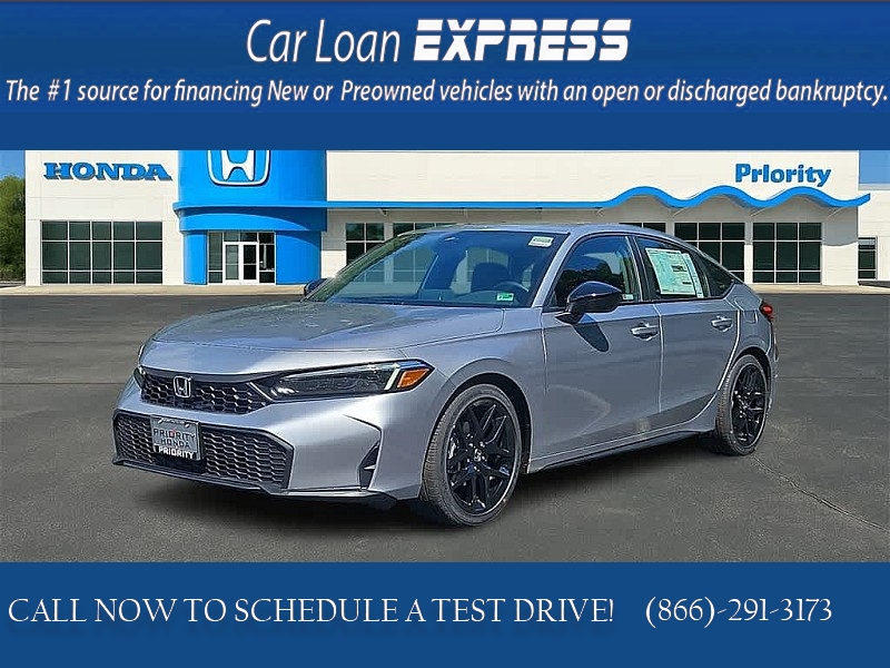 New 2026  Honda Civic Hatchback Sport CVT at CarloanExpress.Com near Hampton, VA