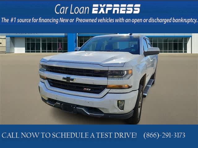 Used 2018  Chevrolet Silverado 1500 4WD Crew Cab 143.5" LT w/2LT at CarloanExpress.Com near Hampton, VA
