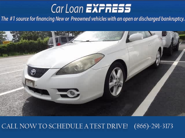 Used 2008  Toyota Camry Solara 2dr Conv V6 Auto (Natl) at CarloanExpress.Com near Hampton, VA