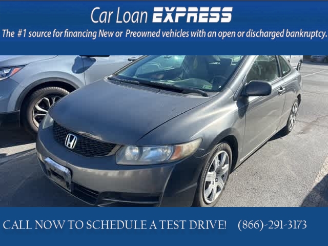 Used 2009  Honda Civic Coupe 2d LX 5spd at CarloanExpress.Com near Hampton, VA