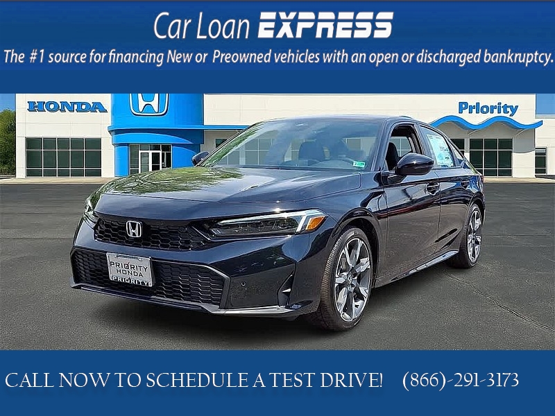 New 2026  Honda Civic Sedan Hybrid Sport Touring CVT at CarloanExpress&period;Com near Hampton&comma; VA