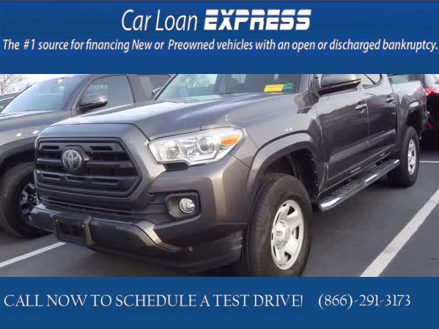 Used 2019  Toyota Tacoma 2WD Double Cab 5' Bed I4 AT &lpar;Natl&rpar; at CarloanExpress&period;Com near Hampton&comma; VA