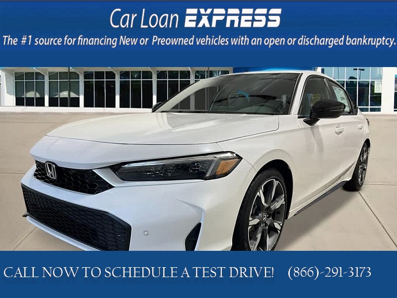 New 2025  Honda Civic Hatchback Hybrid Sport Touring CVT at CarloanExpress.Com near Hampton, VA