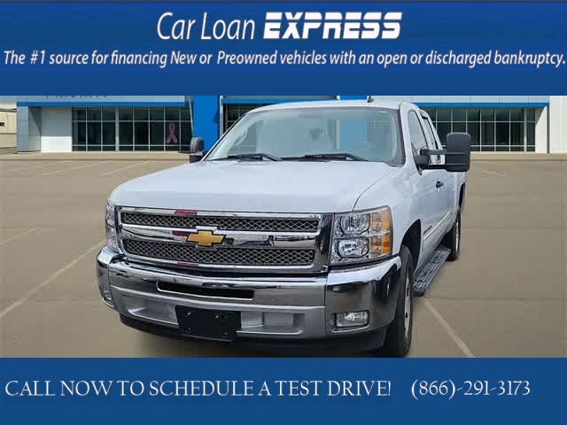 Used 2012  Chevrolet Silverado 1500 2WD Ext Cab 143.5" LT at CarloanExpress.Com near Hampton, VA
