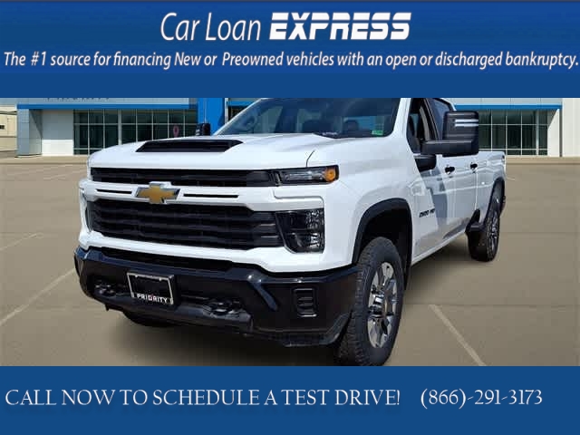 Used 2025  Chevrolet Silverado 2500HD 4WD Crew Cab 172" Custom at CarloanExpress.Com near Hampton, VA
