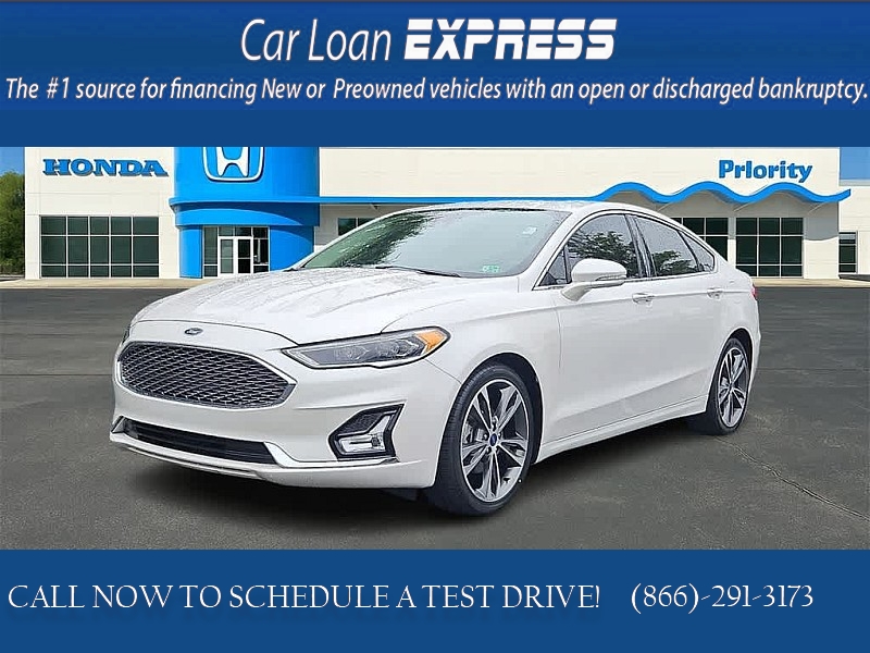 Used 2020  Ford Fusion 4d Sedan FWD Titanium at CarloanExpress.Com near Hampton, VA