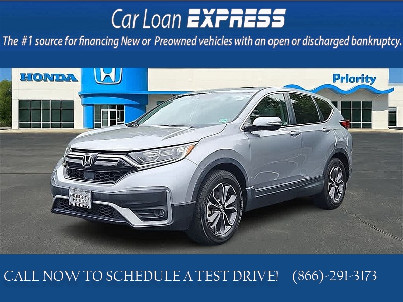 Used 2020  Honda CR-V 4d SUV FWD EX-L at CarloanExpress.Com near Hampton, VA