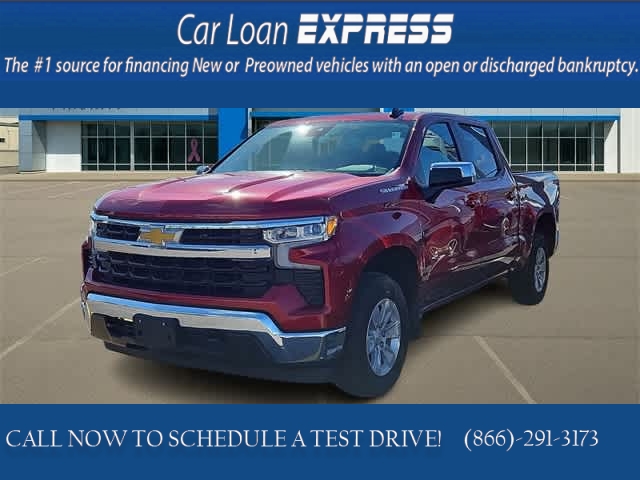 Used 2023  Chevrolet Silverado 1500 4WD Crew Cab 147" LT w/1LT at CarloanExpress.Com near Hampton, VA