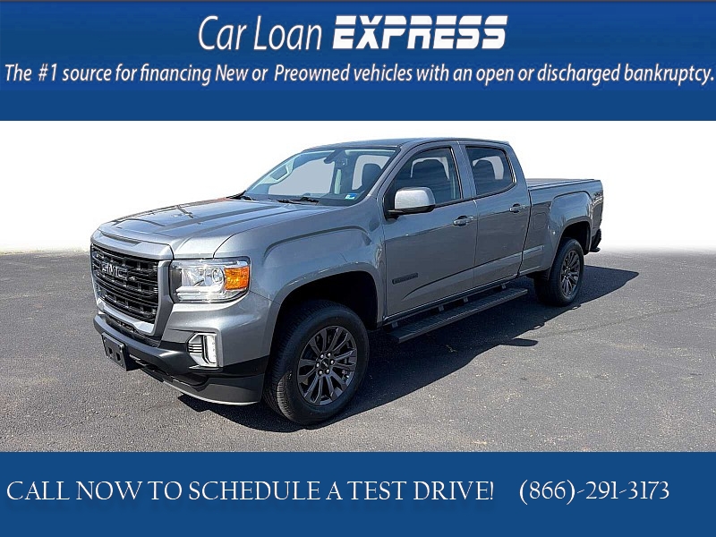 Used 2022  GMC Canyon 4WD Crew Cab 141" Elevation at CarloanExpress&period;Com near Hampton&comma; VA