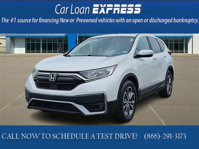 Used 2020  Honda CR-V 4d SUV FWD EX-L at CarloanExpress.Com near Hampton, VA
