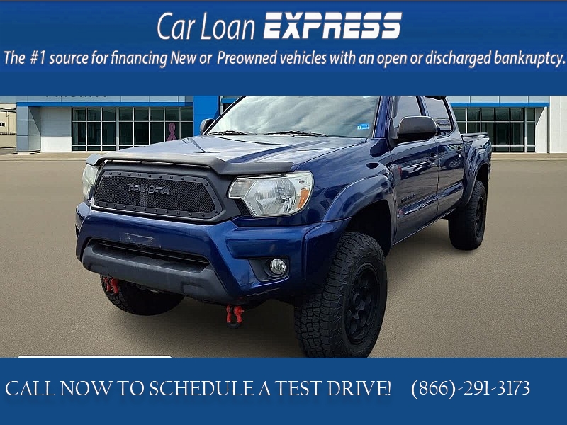 Used 2014  Toyota Tacoma 4WD Double Cab V6 &lpar;Natl&rpar; at CarloanExpress&period;Com near Hampton&comma; VA