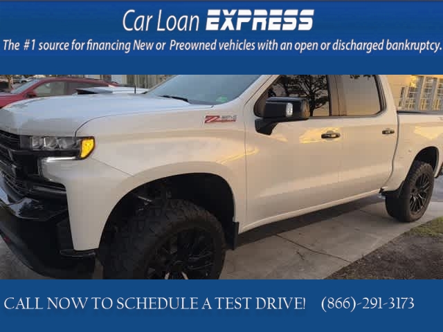 Used 2021  Chevrolet Silverado 1500 4WD Crew Cab 147" LT Trail Boss at CarloanExpress.Com near Hampton, VA