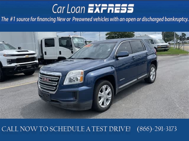 Used 2017  GMC Terrain 4d SUV FWD SLE1 at CarloanExpress.Com near Hampton, VA