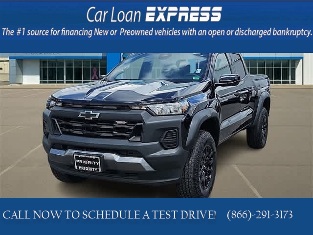 Used 2024  Chevrolet Colorado 4WD Crew Cab Trail Boss at CarloanExpress.Com near Hampton, VA