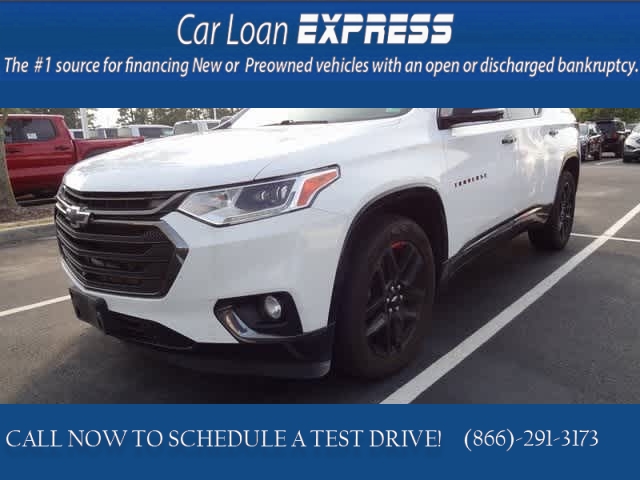 Used 2020  Chevrolet Traverse 4d SUV AWD Premier at CarloanExpress.Com near Hampton, VA