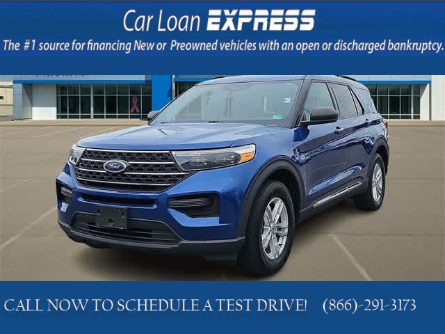 Used 2020  Ford Explorer 4d SUV 4WD XLT 2.3L EcoBoost at CarloanExpress.Com near Hampton, VA