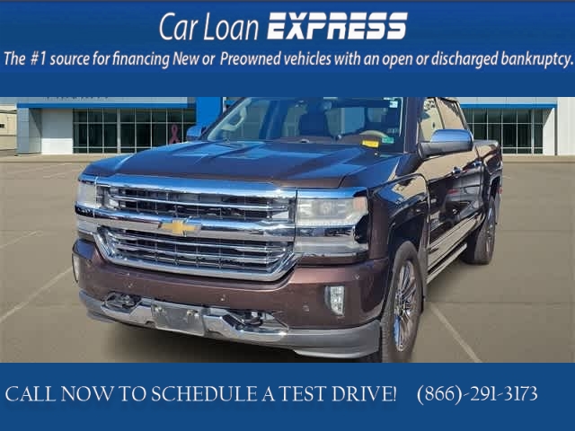 Used 2016  Chevrolet Silverado 1500 4WD Crew Cab 143.5" High Country at CarloanExpress.Com near Hampton, VA