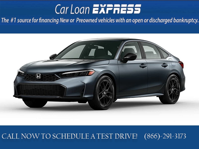 New 2025  Honda Civic Sedan Hybrid Sport CVT at CarloanExpress.Com near Hampton, VA